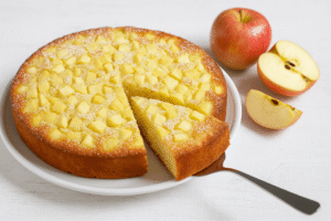Szybkie ciasto z jabłkami