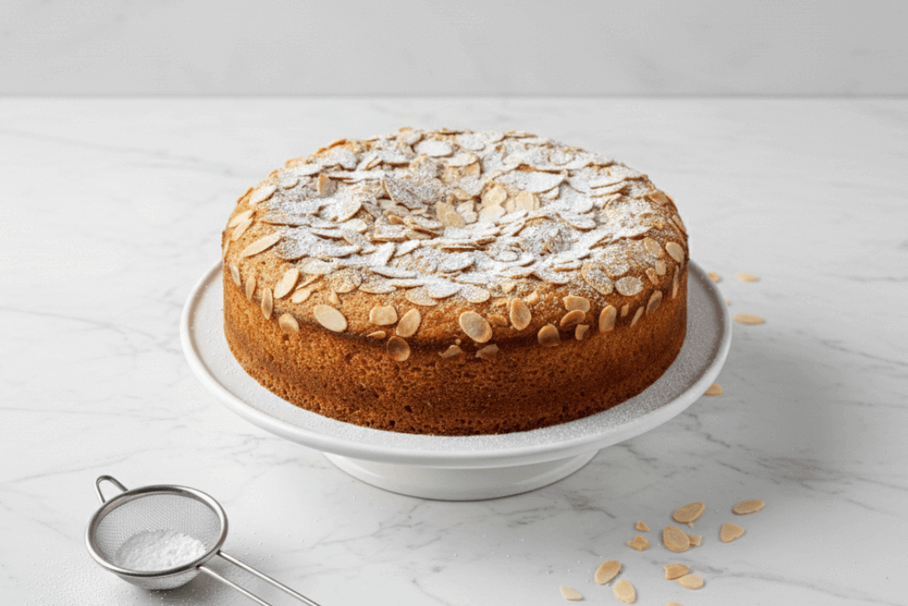 Ciasto z mąki migdałowej