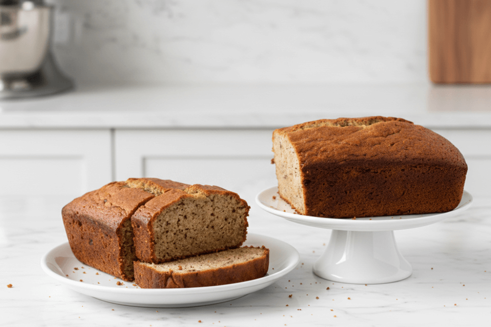 Keto chlebek bananowy