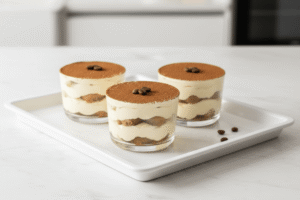 tiramisu w kubeczkach