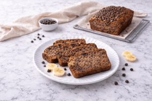 Chlebek bananowy z czekoladą