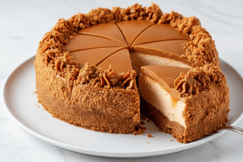 Sernik lotus bez pieczenia