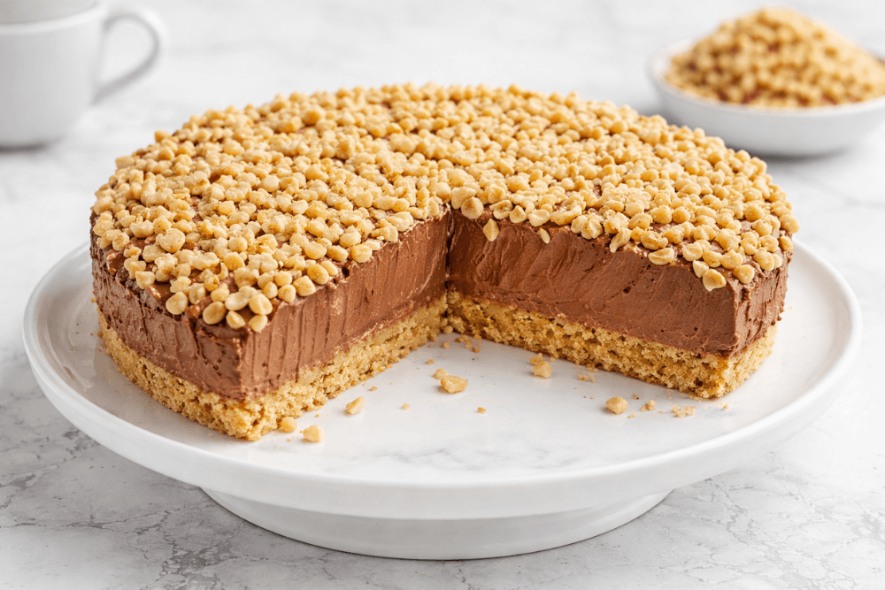 Sernik nutella bez pieczenia