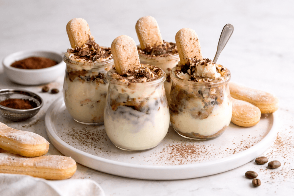 Mini deserki tiramisu